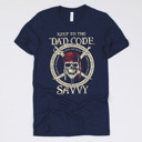 Medium (UNISEX) Savvy Dad Code: Navy Fandom Dad Gift Graphic Tees – Funny Parody and Pop Culture Shirts for Dads