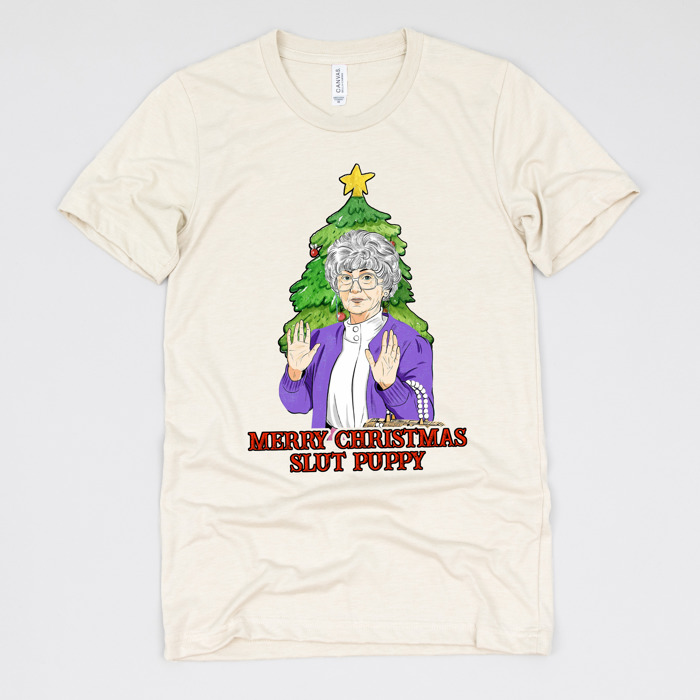 Golden Girls Christmas Tees - Funny Retro Holiday Tops for Christmas Parties, Coworker Gifts, Secret Santa, Classic TV Fans, and Hilarious Gift Ideas