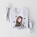  Bella Canvas Shania Twain Let’s Go Ghouls Sweater – Trendy Halloween Pullover, Perfect Pumpkin Patch, Popular Mom & Teacher Top, Fun Gift Idea