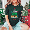  Math Christmas Teacher 'Spread Christmas Cheer' Bella Canvas Tee
