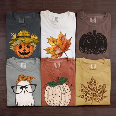 Trendy Fall and Halloween T-Shirts – Cute Spooky Season Graphic Tees for Moms, Teachers, Pumpkin Patch, and 31 Days of Halloween