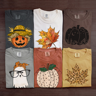 Trendy Fall and Halloween T-Shirts – Cute Spooky Season Graphic Tees for Moms, Teachers, Pumpkin Patch, and 31 Days of Halloween