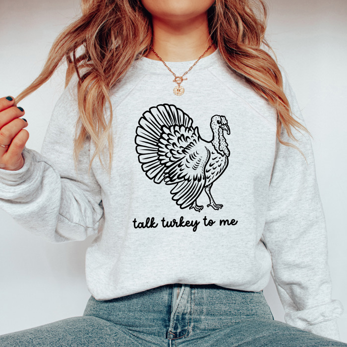 Cozy Bella Canvas Thanksgiving Sweatshirts - Happy Turkey Day Pullovers, Thankful and Blessed Holiday Season, Festive Gift Ideas