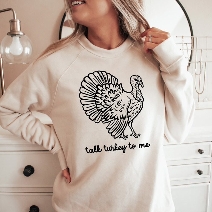 Cozy Bella Canvas Thanksgiving Sweatshirts - Happy Turkey Day Pullovers, Thankful and Blessed Holiday Season, Festive Gift Ideas