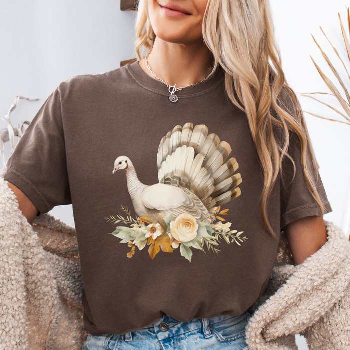 Cozy Thanksgiving Holiday Tees – Pumpkins, Turkeys, and Thankful Vibes, Family Gatherings, Holiday Comfort, Trendy Friendsgiving