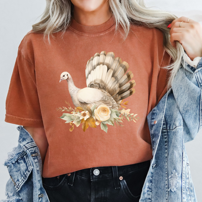 Cozy Thanksgiving Holiday Tees – Pumpkins, Turkeys, and Thankful Vibes, Family Gatherings, Holiday Comfort, Trendy Friendsgiving