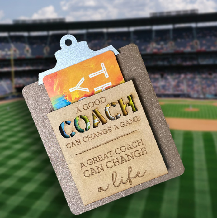 Coach Gift Card Holder