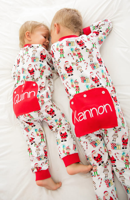 Kids Christmas Jammies Personalized | 5 Patterns