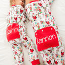  Kids Christmas Jammies Personalized | 5 Patterns