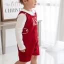  Boys Corduroy JonJon Holiday Wear Personalized Embroidery | 3 Colors