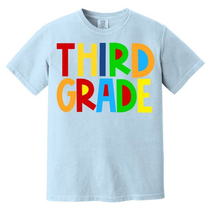 Back to School Grade Tee | 5 Designs