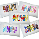  Personalized Vacation Character Pillowcase | 27 Characters