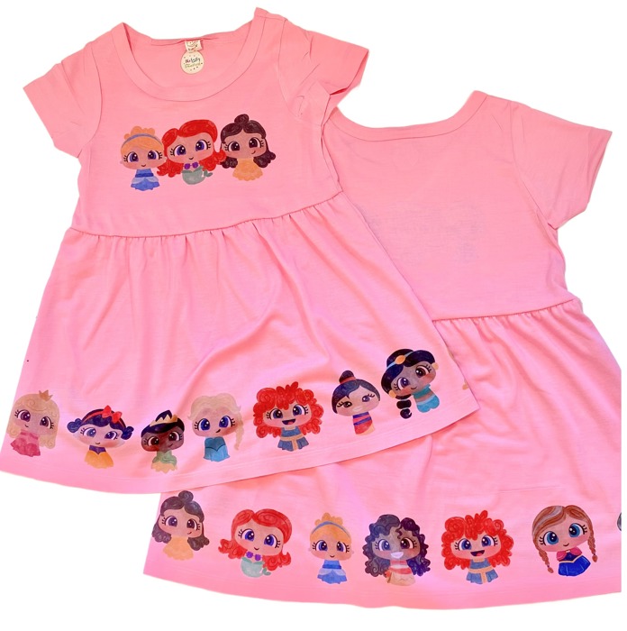 Vacation Princess Dress | 2T-5T