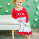  Holiday Dress Baby Personalized | 4 Patterns