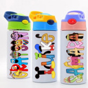  Personalized Vacation Character Water Bottle | 27 Characters