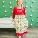  Holiday Dress Baby Personalized | 4 Patterns