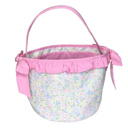 Floral Embroidered Easter Bucket | 4 Styles