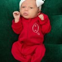  Embroidered Baby and Toddler Footies Personalized | 6 Colors