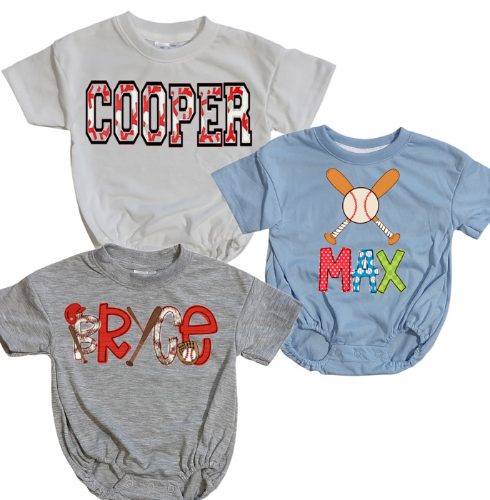 Baseball Name Team Spirit Bubble Personalized
