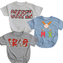  Baseball Name Team Spirit Bubble Personalized
