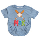  Baseball Name Team Spirit Bubble Personalized