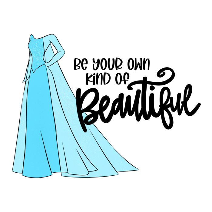Princess Dress Motivational Quotes Vacation Tee | 14 Princess Choices