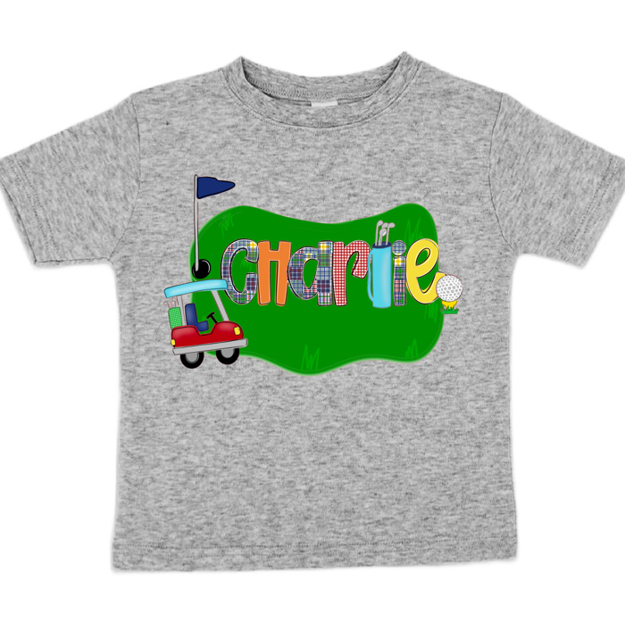 Golf Name Tee Personalized