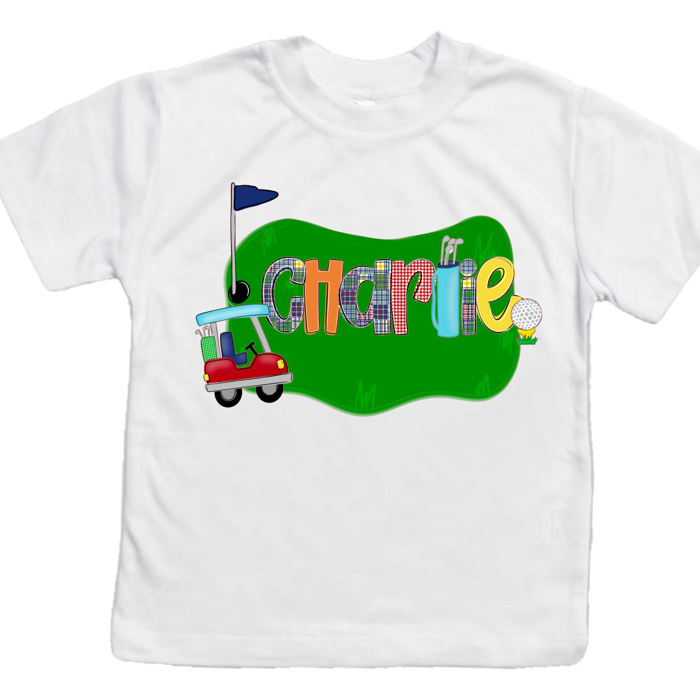 Golf Name Tee Personalized
