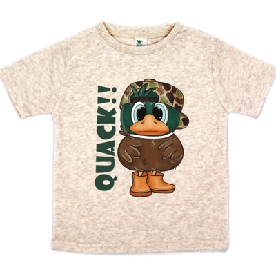 Camo Duck Quack Tee Hunting