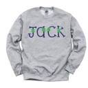  Clover Name St. Patrick's Day Sweatshirt personalize | Sizes 2T-12