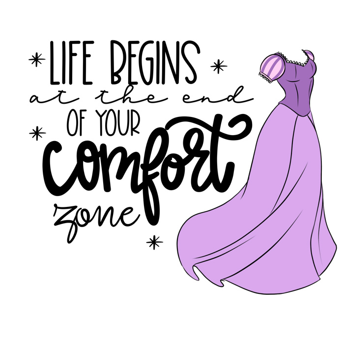 Princess Dress Motivational Quotes Vacation Tee | 14 Princess Choices