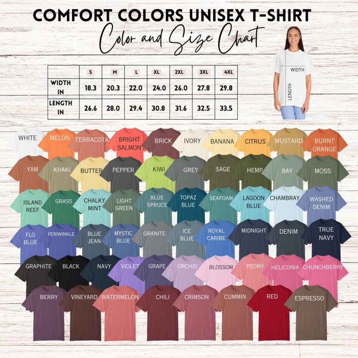 BOO! Halloween Comfort Color Embroidered Tee Adult