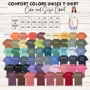  BOO! Halloween Comfort Color Embroidered Tee Adult