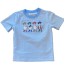  Cowboy Geese Embroidered Tee | Sizes 18M-4T