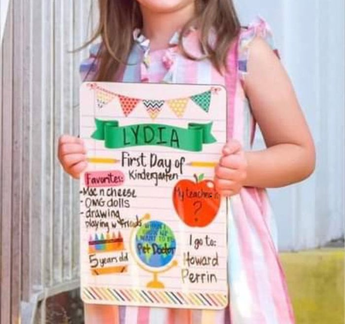 First Day of School Dry Erase Board| Back to School