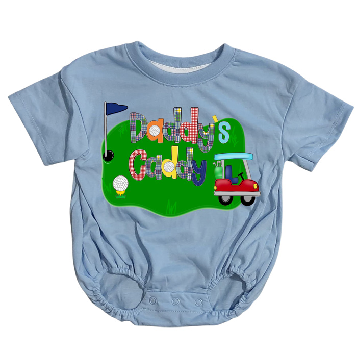 Daddy's Caddy Baby Bubble Graphic Tee