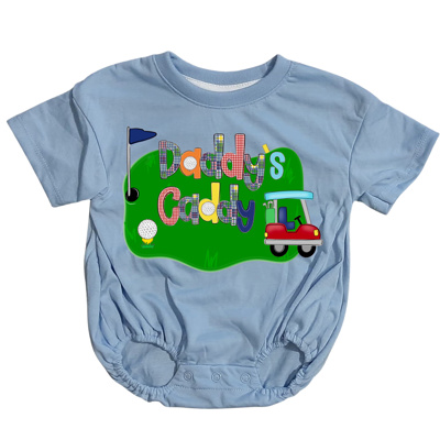 Daddy's Caddy Baby Bubble Graphic Tee