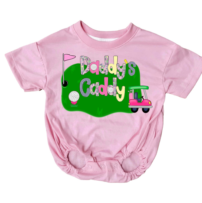 Daddy's Caddy Baby Bubble Graphic Tee