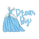 Dream Princess Dress Motivational Quotes Vacation Tee | 14 Princess Choices