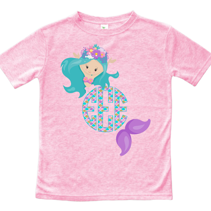 Summer Themed Monogram Tees Personalized | 8 Patterns| 2T-10Y