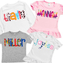  Personalized Alphabet Soup Kids Tee