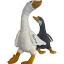  Personalized Goose Stuffie | Small-Large | Gray/White