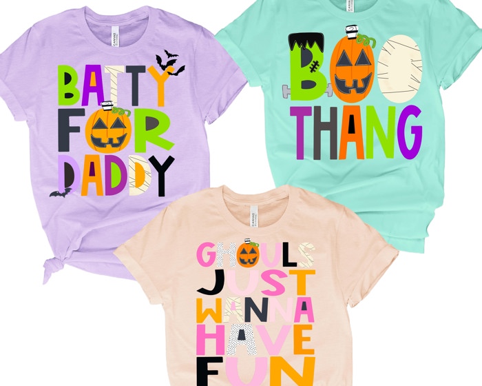 Halloween Sayings Tee KIDS |12 Saying Options