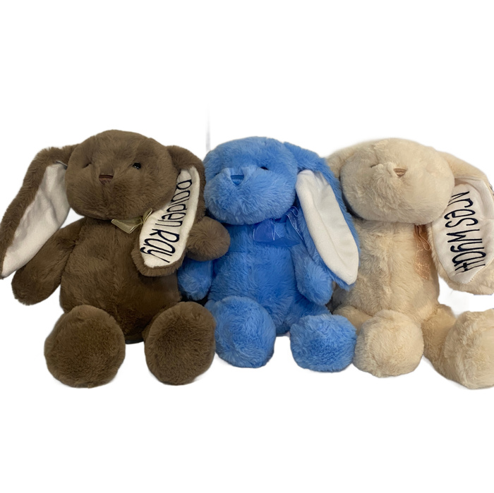 Bunny Easter Personalized Embroidered Plush | 3 Sizes/Styles