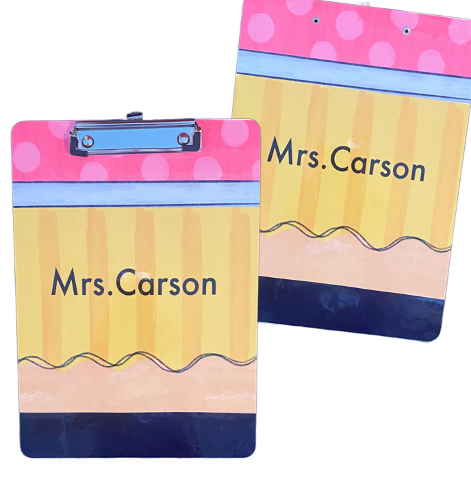 Teacher Clipboard Personalized Gift