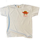  Toybox Embroidered Character Vacation Tee with Name | Sizes XXS-XL