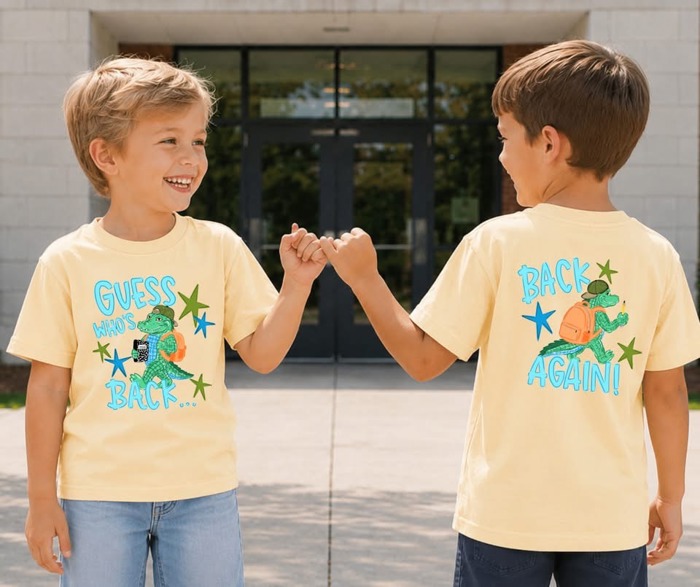 Guess Who's Back?| Back to School Tee