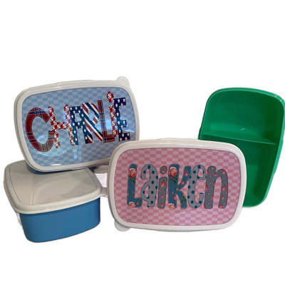 Personalized Food Storage Container Lunch Box Back to School | 3 Colors