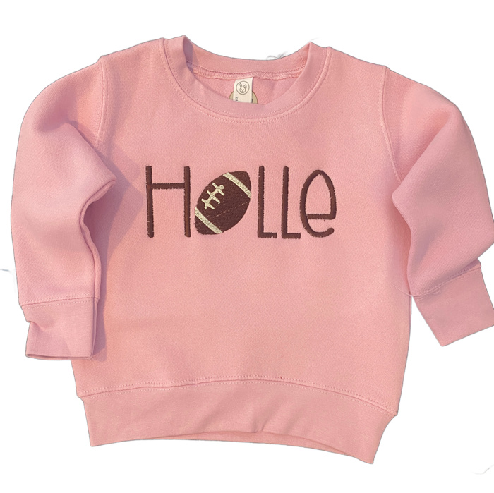 Football Name Sweatshirt Personalized Spiritwear