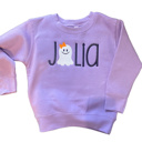  Ghost Name Sweatshirt Halloween Personalized